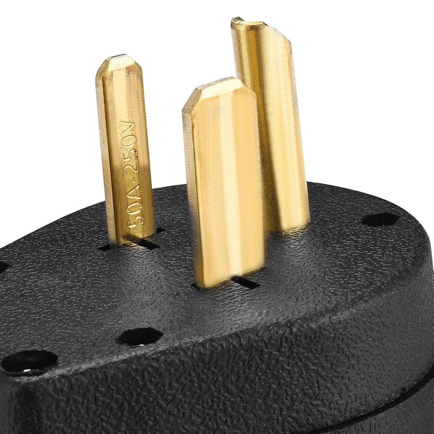 Aweking Nema 6-50 Power Plug Connector,50A 50 Amp,AC 250V